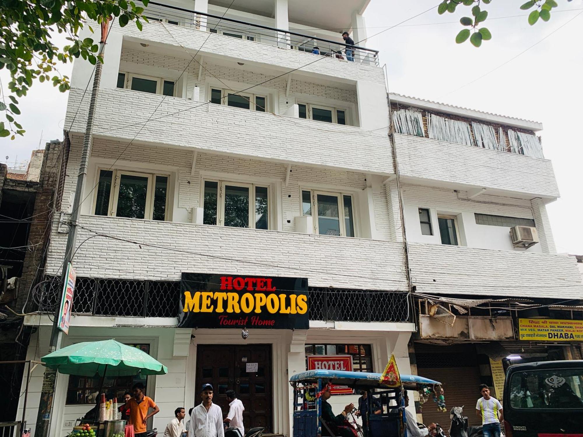Metropolis Tourist Home Paharganj Yeni Delhi Dış mekan fotoğraf